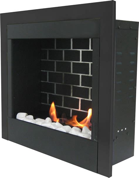 paramount gf-insert gel fuel fireplace metal fire box|paramount gel fireplace inserts.